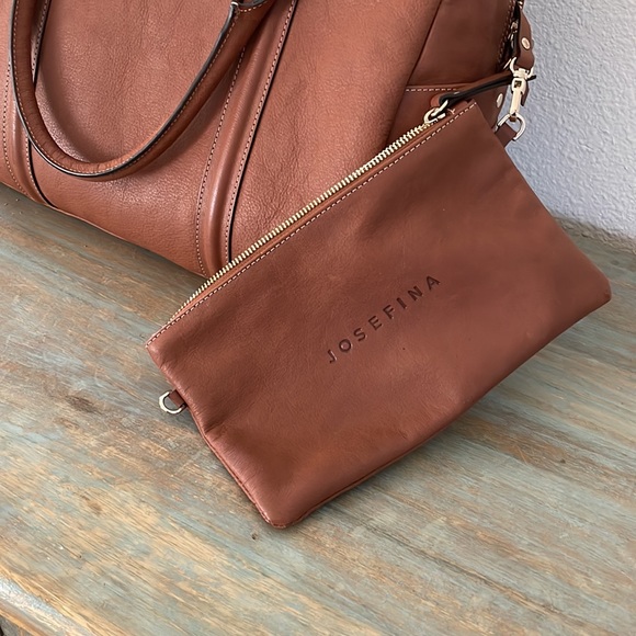 Josefina Leather Diaper Bag - Picture 6 of 9